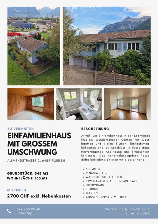 Einfamilienhaus mit grossem Umschwung 6