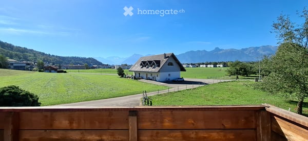 4-Zi.-Wohnung mit Balkon und gedecktem Sitzplatz in Heimberg 5