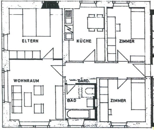 4.1-Zimmer-Wohnung inBonaduz Nachmieter gesucht 1
