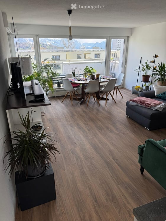 WG Zimmer in Attikawohnung Luzern 3