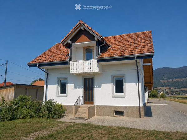 4½-Zimmer-Einfamilienhaus mit Garten und Garage