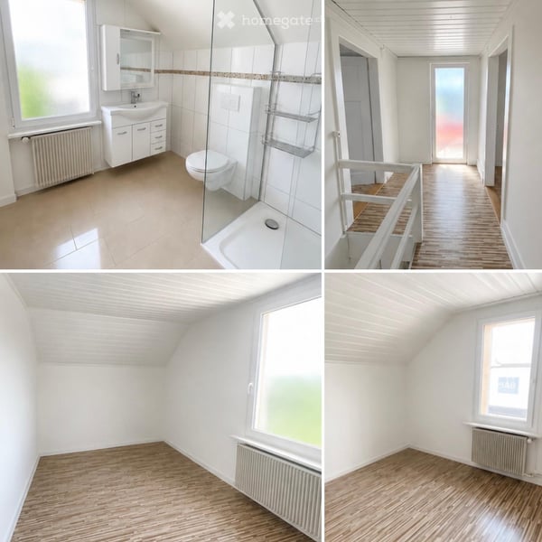 3½-Zimmer-Einfamilienhaus mit Garten und Garage 3