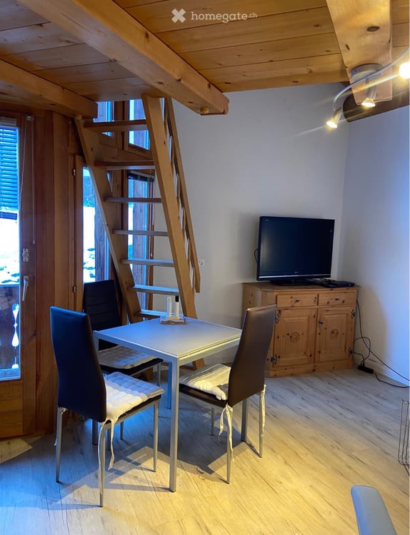 Helle 1-Zimmer-Wohnung mit Schlafgalerie & Balkon  möbliert 2