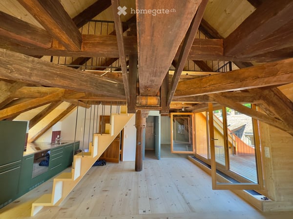 Erstbezug Dachwohnung Loft mit Galerie 5