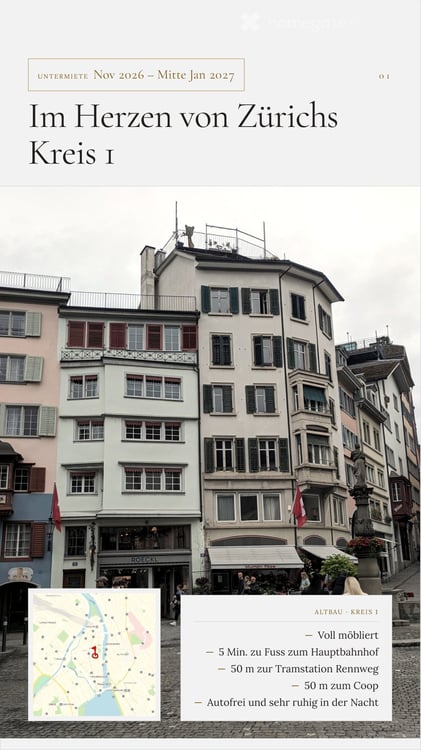Befristet: November 2026 bis Januar 2027 Altstadt Kreis 1 1