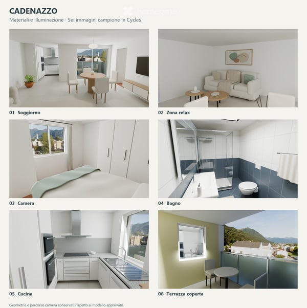 Luminoso appartamento ultimo piano - vista aperta Cadenazzo 5