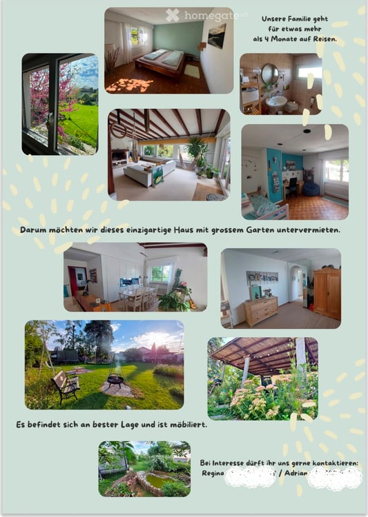 Einfamilienhaus mit grossem Garten 2