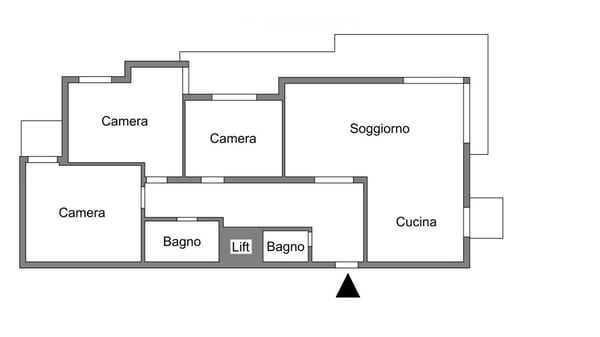 ampio 2.5 locali a Giubiasco 5