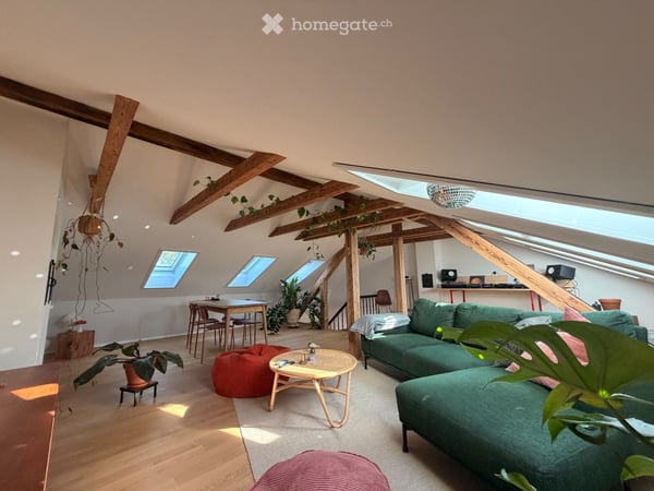 Kernsanierte 3.5 Zimmer Maisonette Wohnung in der Lorraine 1