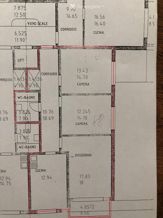 Arbedo 2½ locali al 4 - lavatrice/asciugatrice privati 5