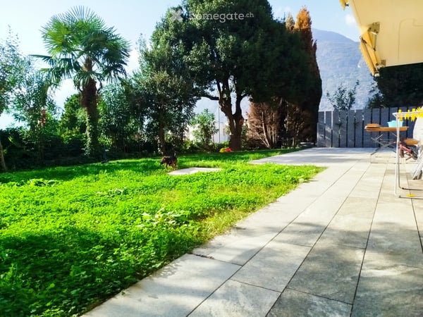 Appartamento p.t. con giardino a Biasca in zona Vallone 1