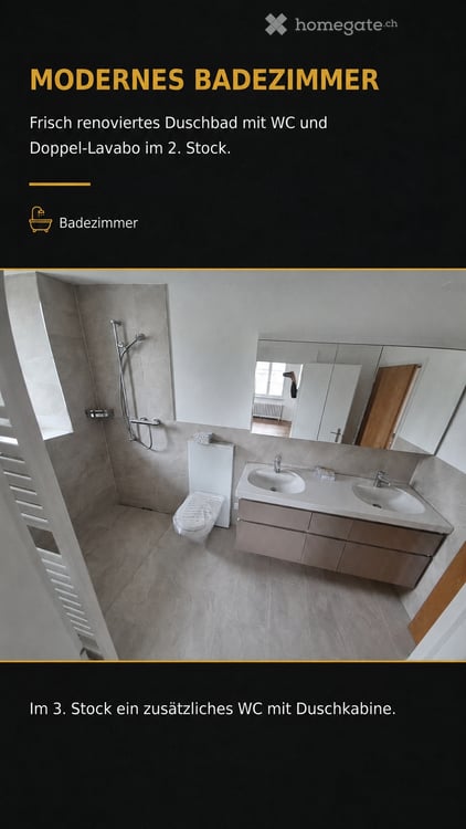 Aussergewöhnliche 8-Zimmer-Terrassenwohnung in Wald ZH 5