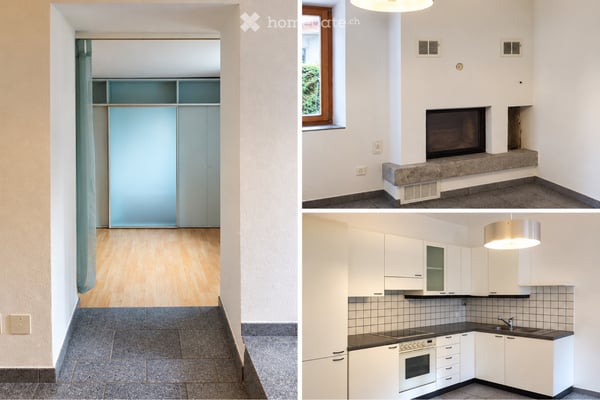Appartamento a Lumino 1,5 locali giardino privato 3