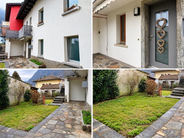 Appartamento a Lumino 1,5 locali giardino privato 2