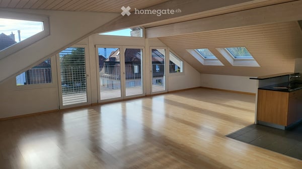 Dachwohnung beim Klusplatz (1min) 1