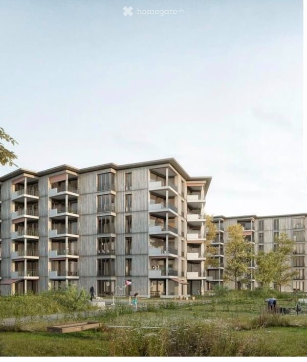 Moderne 3.5-Zimmer-Neubauwohnung im Erdgeschoss in Kloten 2