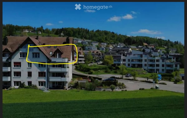Schöne Dachwohnung mit herrlicher Aussicht 1