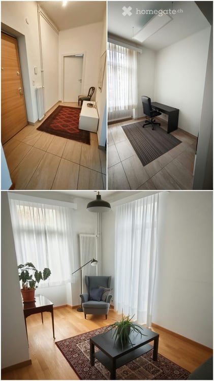 5 locali in centro Lugano/zona USI 3