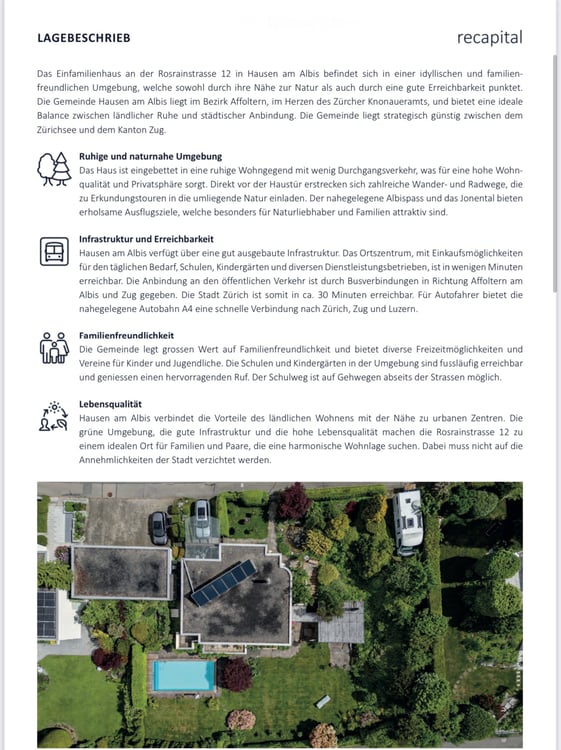 Exklusives Einfamilienhaus mit Pool & Seesicht