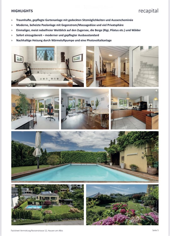 Exklusives Einfamilienhaus mit Pool & Seesicht 4