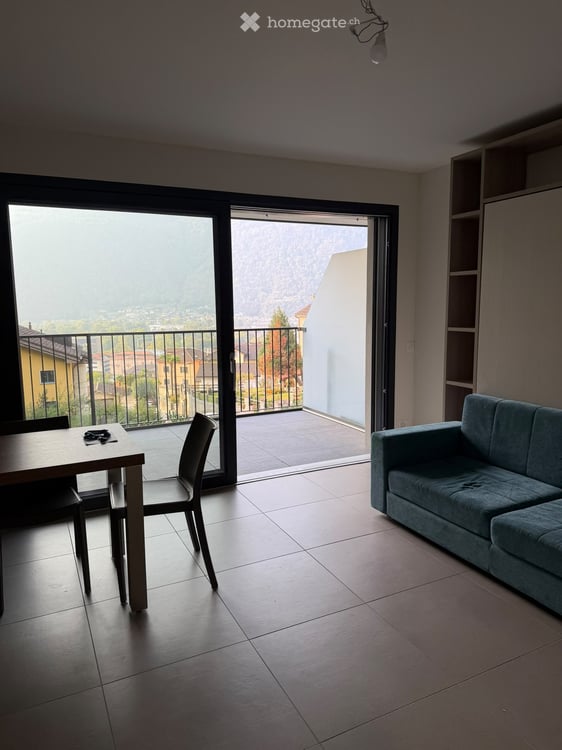 Moderno appartamento arredato di 1.5 locali con terrazzo 2