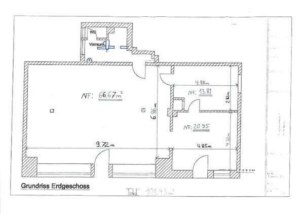 Gewerberaum an zentraler Lage in Baden zu vermieten 3