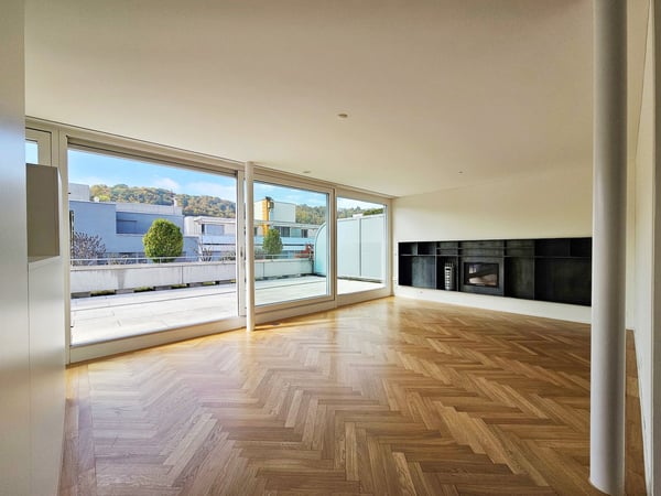 Traumhafte Attikawohnung mit grosser Terrasse à 55m2 im Stadtzentrum Baden 3