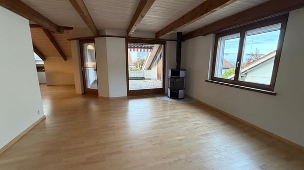 Gemütliche Maisonette-Dachwohnung mit Schwedenofen 5