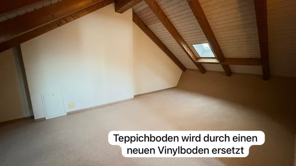 Gemütliche Maisonette-Dachwohnung mit Schwedenofen 10