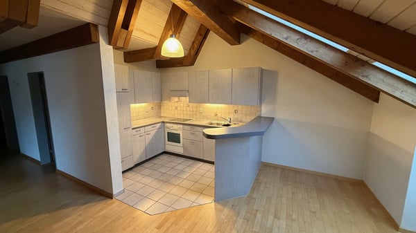 Gemütliche Maisonette-Dachwohnung mit Schwedenofen