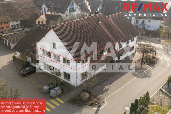 Verlockendes Bürogeschoss mit 5 PP und 1 Archivraum: Als Anlageobjekt / zur Eigennutzung 1