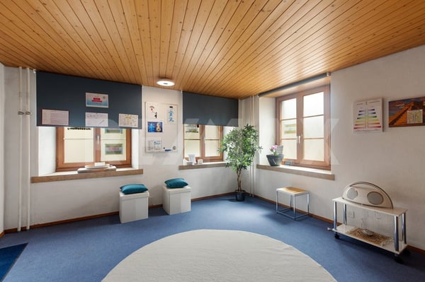 9.5-Zi.-Wohnhaus mit Gewerbe- und Ladenfläche 9