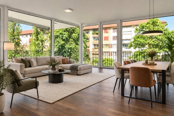 Moderne 1.5-Zimmerwohnung im Iselin-Quartier 2
