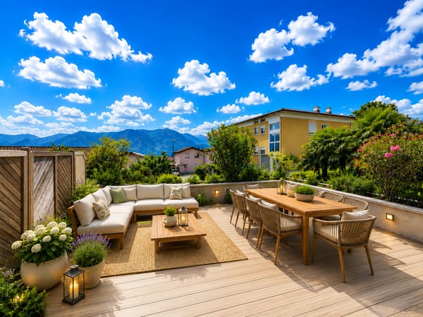 Spazioso e tranquillo appartamento 3,5 locali con giardino privato 5