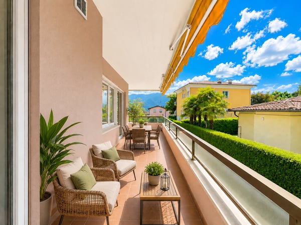 Spazioso e tranquillo appartamento 3,5 locali con giardino privato 6