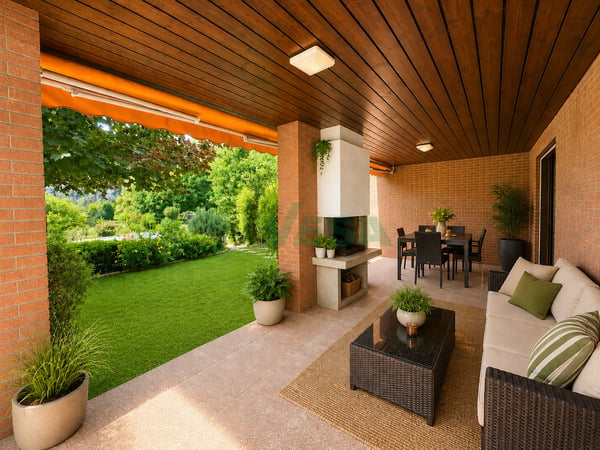Elegante e spaziosa villa con appartamento bilocale e grande giardino 5