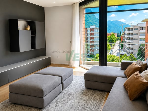 Splendido elegante attico duplex 4,5 locali con bellissimo roof-garden 2
