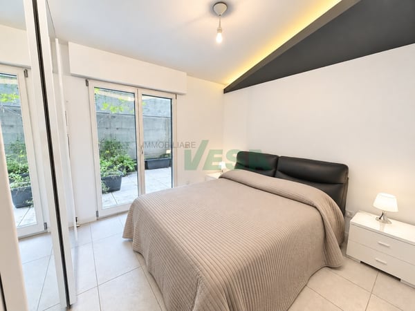 Moderno e luminoso appartamento 2 locali con splendida vista lago 6