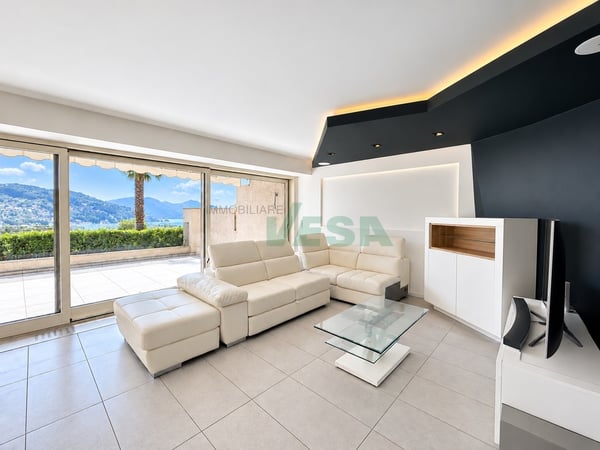 Moderno e luminoso appartamento 2 locali con splendida vista lago 1