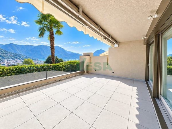 Moderno e luminoso appartamento 2 locali con splendida vista lago 2