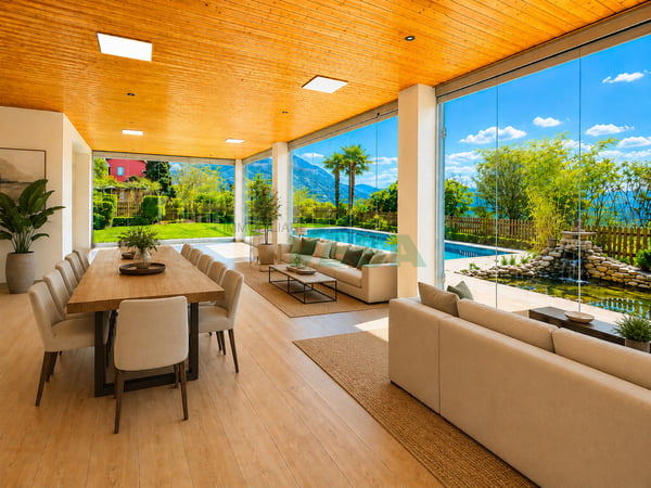 Spaziosa villa con piscina, grande giardino e appartamento monolocale 4