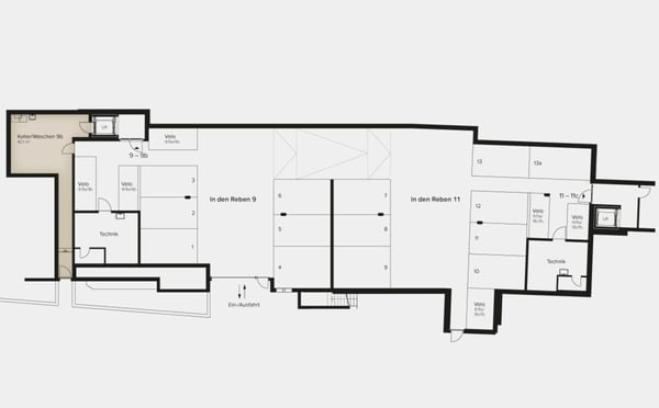 Traumhafte Fernsicht auf Alpstein mit Säntis und Churfirsten - 1.5-Zi.-Terrassenhaus 17