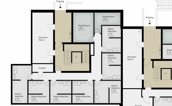 150 m² | 1.5-Zi.-Gartenwohnung 9