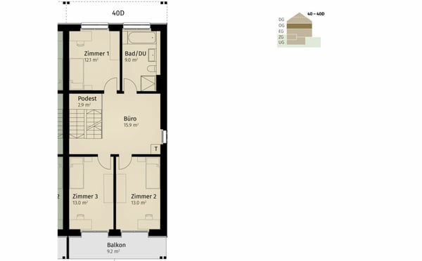 388 m² | 6.5-Zi.-Einfamilienhaus | Erstbezug 12
