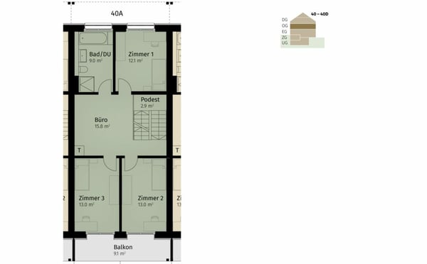 376 m² | 6.5-Zi.-Einfamilienhaus | Erstbezug 12