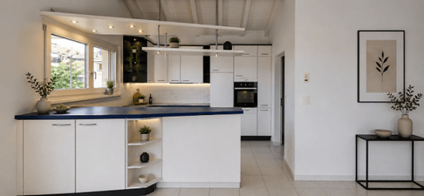 Traumhafte Attika-Wohnung (Maisonette) mit grosser Terrasse+Balkon und Abendsonne 2