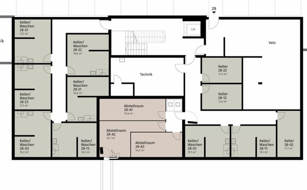 194 m² | 3.5-Zi.-Dachwohnung | Erstbezug 11