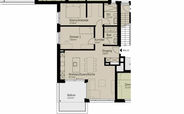 124 m² | 3.5-Zi.-Wohnung im OG | Erstbezug 8
