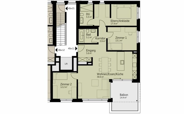 144 m² | 4.5-Zi.-Wohnung im OG | Erstbezug 8