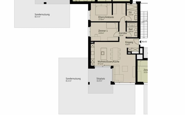 126 m² | 3.5-Zi.-Wohnung im EG | Erstbezug 8